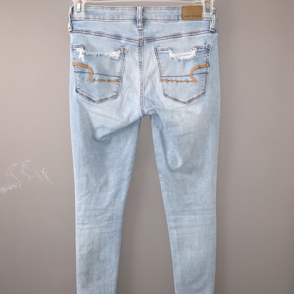 Light Was American Eagle Jeans